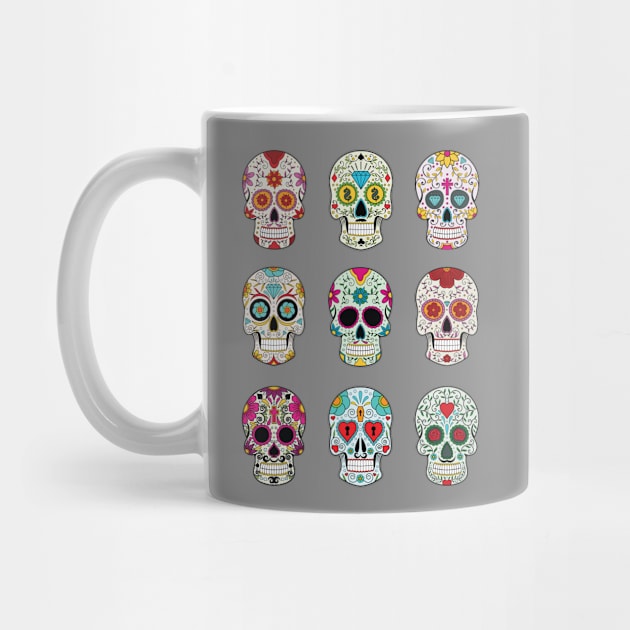 Sugar Skulls by EsotericExposal